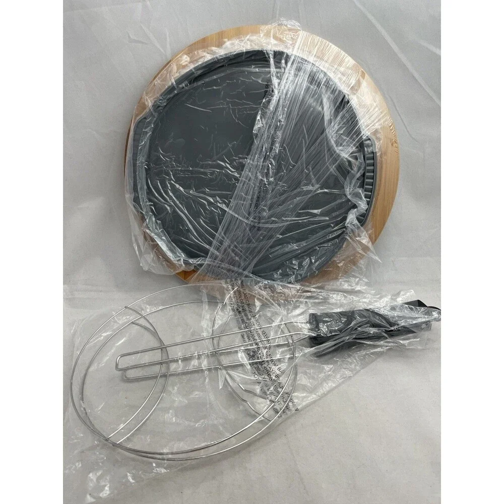 NuWave Infrared Oven Pizza Kit Cutting Board Liner Flipper Accessories Accessory